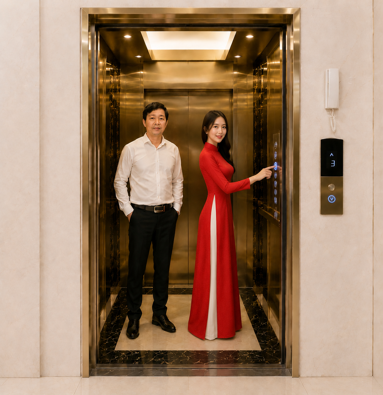 Thang máy nhập khẩu